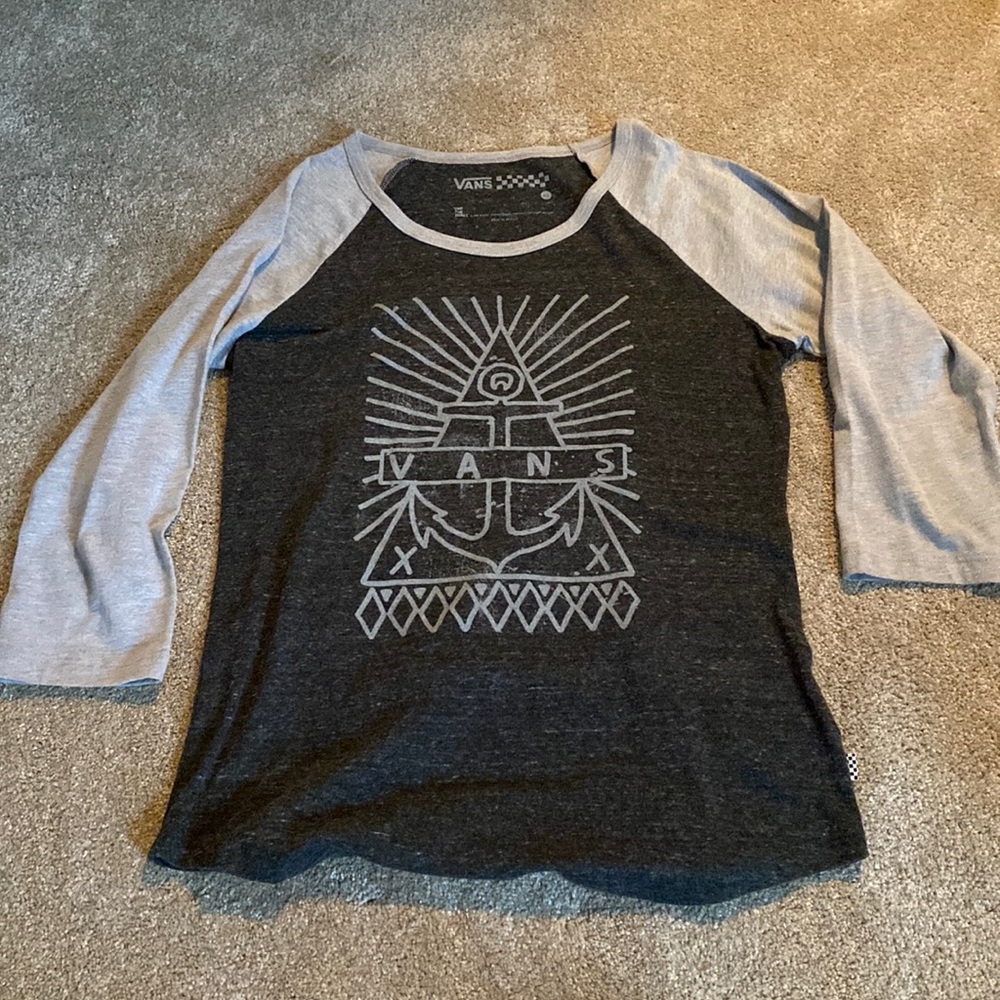 Gray vans shirt
